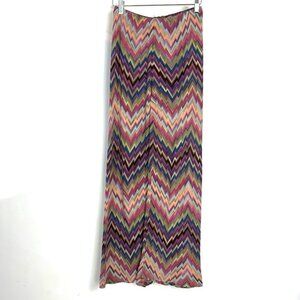 Missoni Pink Knit Chevron Pants